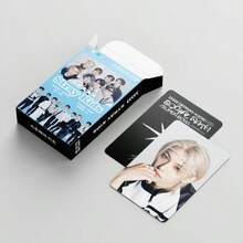 92pcs/Box BP SK TWICE (60 Lomo Cards + 32 Stickers) K-POP Fan Merchandise, SKZ Limited Edition Fan Support Gift, Collectible Photo Cards, Stickers, Holiday Gift - Multicolor - View 7