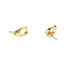 Coach Women's Stud Earrings - Gold 369816GLD710 - View 5