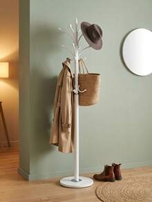 Super life This All-In-One Minimalist Drop-Down Coat Rack Features A Modern, Simple Design And Comes With Thickened Hooks. Suitable For Decoration, Holiday Decor, Room Decor, Home Decor, And Bedroom Decor. - Multicolor - View 4