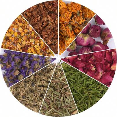 Dried Flowers Soap Making Scents Kits Candle Making Resin Crafts Dried Flowers 9 Bags