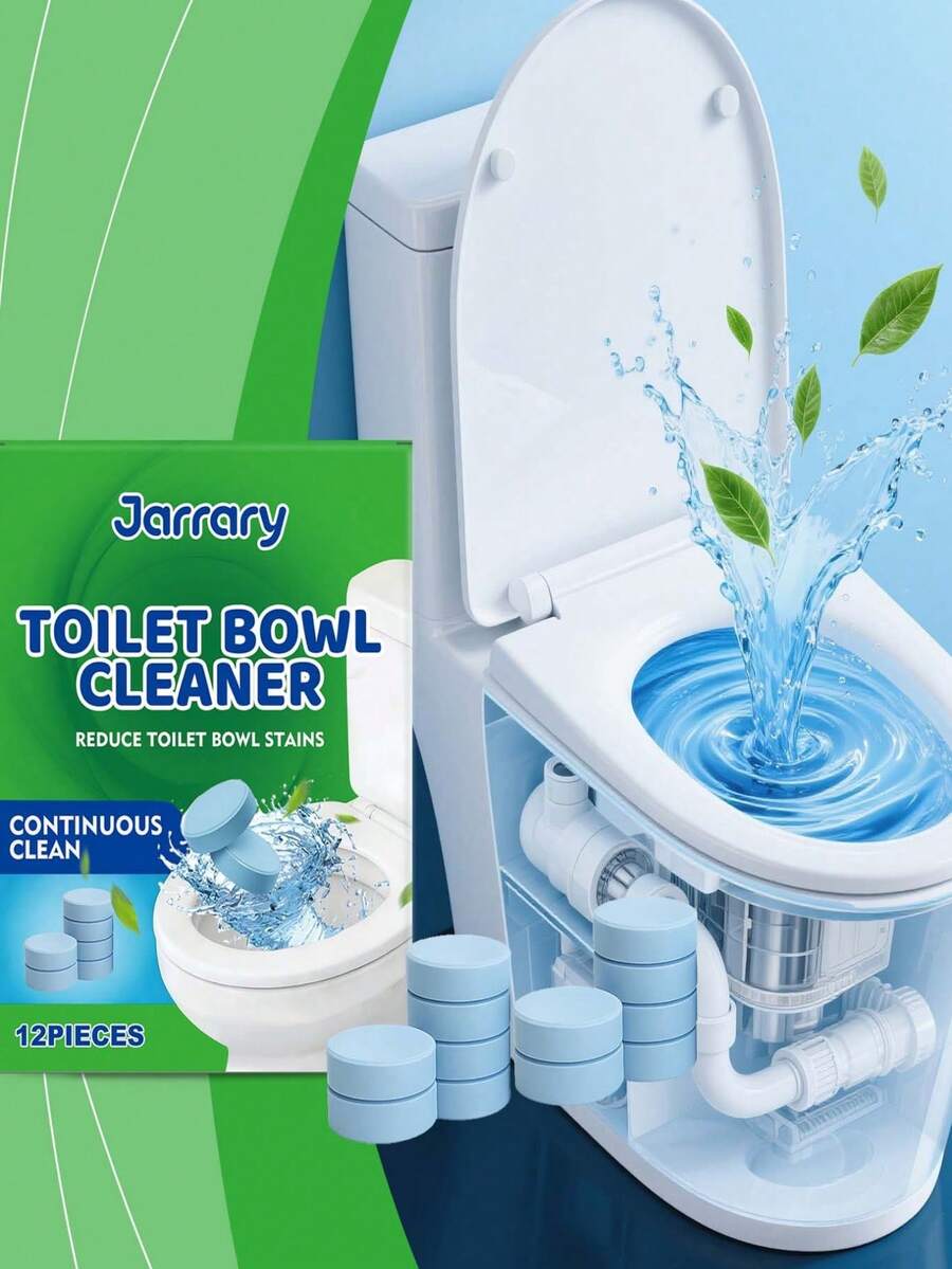Jarrary Bubuk Pembersih Toilet Versi Terbaru, Bubuk Penghilang Noda Ampuh, Beraksi Cepat Saat Terkena Air, Melarutkan Kerak Urine, Noda Air, Bercak Kuning Lama, dan Sumbatan Saluran Pembuangan di Dinding Bagian Dalam Toilet
