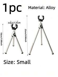 1 pièce Trépied de pêche portable en aluminium réglable, conception de poignée ergonomique, convient pour la pêche en lac, en rivière et à la plage, équipement de pêche pour les passionnés de pêche en plein air et les photographes - Multicolore - Voir 9