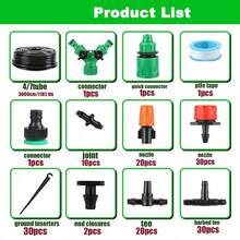 50/100pcs 1/4" Adjustable Red Spiked Nozzle Watering Sprinkler Devices, Washable Nozzle, Flow Rate 0-80L/H, Suitable For Garden Greenhouse - Red - View 30