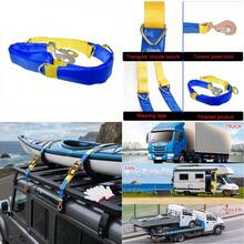 Winching Assistance Straps Webbing Winch Brother 5000KG 5T Vehicle Recovery Tool - A - View 2