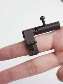 Mini Finger Gun Game For Stress Relief, Cute Cartoon Finger Gun, Palm Toy Prank Game Gag Toy - Multicolor - View 9