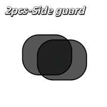 1/2/4pcs Universal Car Front & Rear Side Window Folding Sun Shade, Car Window Sunshade Protector - Multicolor - View 14