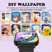2026 Teenager Smart Watch, 180mAh Battery, Touch Screen, USB Interface, Pedometer, Calendar And Alarm--Multi-Color Silicone Strap, Sports Design, Perfect Gift For Halloween And Christmas, Fun Learning Tool, Fashionable Teenager Watch, Comfortable To Wear, Designed Specifically For Teenagers. - Multicolor - View 8