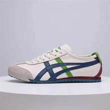 Onitsuka Tiger Women Casual Athletic Shoes - 白藍綠 - 查看 3