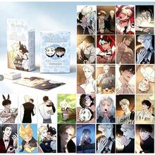 Anastasia Manga Holographic Lomo Card High Definition Version Double-Sided Photo Card Korean BL Manga Dear Fake Anastasia Laser Photo Card Yaoi Manga Anime. Collection Card Fan Merchandise Gift Box Decoration Collectible Set Card Set Photocard Photocard Sleeves - Multicolor - View 12