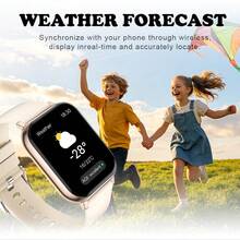 NcmRyu New 2026 Model 1.83-Inch Large Screen Smartwatch, Suitable For Children And Teenagers, Supports Calls, Message Notifications, Sports Modes, Weather Forecast, Customizable Widgets, Essential Accessory For Children's Daily Life - View 5