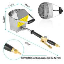Concrete Mortar Spray Gun - Silver - View 6