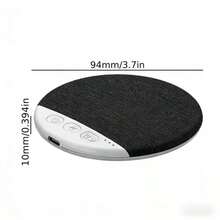 Pillow Speaker For Sleeping Ultra-Thin 200mAh Portable Sleep Speaker Under Pillow 3 Timers, Noise Sound Machine Speaker For Bed, Not Disturb Partner For Side Sleepers Travel - View 11