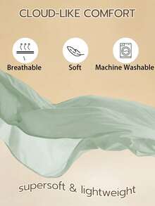 1pc Solid Color 25cm Deep Pocket Fitted Sheet, Soft & Breathable Mattress Protector, Suitable For All Bed Sizes, Dorm & Home Bedding Decor - Green - View 8