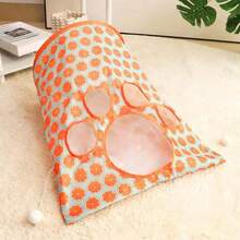 1pc Self-Entertainment Pet Tunnel, Bite-Resistant, Mouse Shape, Suitable For Kittens And Small Cats - Multicolor - View 6