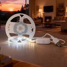 2835 501 Key Switch, USB Plug-In LED Strip Light, Cuttable, Long Life Low Power Consumption, Suitable For Bedroom, Living Room, Kitchen, Wardrobe, Stairs, Commercial Signage, City Landscape, Halloween - Multicolor - View 5