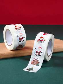 200 Pcs/Roll Christmas Stickers, Christmas Tree Pattern Label Stickers, Christmas Gift Box Envelope Decoration Label Stickers, Santa Claus Bell Christmas Sock Mistletoe Style Self-Adhesive Stickers, Used For Christmas Party Gift Decoration, 2026 Christmas Decoration, Merry Christmas Home Decor, Christmas Party Decoration, Christmas Party Gift DIY Packaging Supplies, Christmas Gift Decoration Stickers, 2027 New Year Decoration, Christmas Crafts - Christmas Bells - View 6