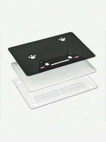 可愛卡通圖案筆電保護殼，相容 Macbook Air 13.3 A1932/A2179/A2337，硬殼保護套 + 鍵盤保護膜套組，防滑散熱防震筆電保護套，適合辦公、旅行與日常使用 - 查看 4