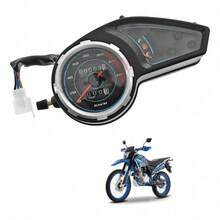 Tablero Velocímetro Completo Italika DM-250 Retroiluminación Azul 2020-2022 Código F04010222 Repuesto Plug & Play - Negro1 - Ver 1