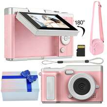 Kamera Digital, Baterai 600mAh, Kamera Digital Definisi Tinggi, Perlengkapan Perjalanan Penting, Kamera Portabel, Kamera Kompak, Desain Ringan, Kamera Modis, Cocok Untuk Pelancong dan Pecinta Fotografi, Dilengkapi Kartu Memori 32GB - X3 (dengan kartu) - View 21