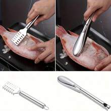 1pc Fish Scale Scraper, Multi-Functional Seafood Tool, Makes The Process Of Removing Fish Scales Faster And Easier - Multicolor - View 7