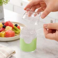 Disposable Plastic Fruit Forks - Multifunctional Salad & Skewer Tools, Canned Household & Commercial Use, Stylish Slub Pattern - A - View 5