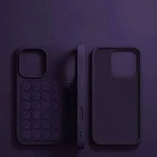 VRNOEI 2合1吸盤手機殼支架，相容 iPhone 16 15 11 12 13 14 17 Pro Max Plus 17 AIR 防震保護殼配件，相容 Galaxy S26 S25 S24 S22 S21 S23 Ultra 手機殼 - 深紫色 - 查看 12