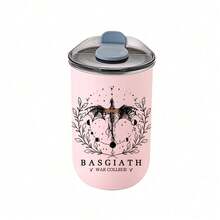 1個/5個 300ml BASGIATH War Academy 咖啡馬克杯，適用冷飲，適合送給男友的節日與生日禮物，不鏽鋼保溫隨行杯，居家使用與下午茶適用，適合冰咖啡、果汁、燕麥奶，適用於學校與日常生活，魔法愛好者送男友禮物 - 多色1 - 查看 9