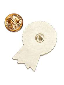 Funny Award Ribbon Enamel Brooch Set, Ironic Quote Prize Badge Pins For Backpack, Bag & Jacket Decor - Multicolor - View 6