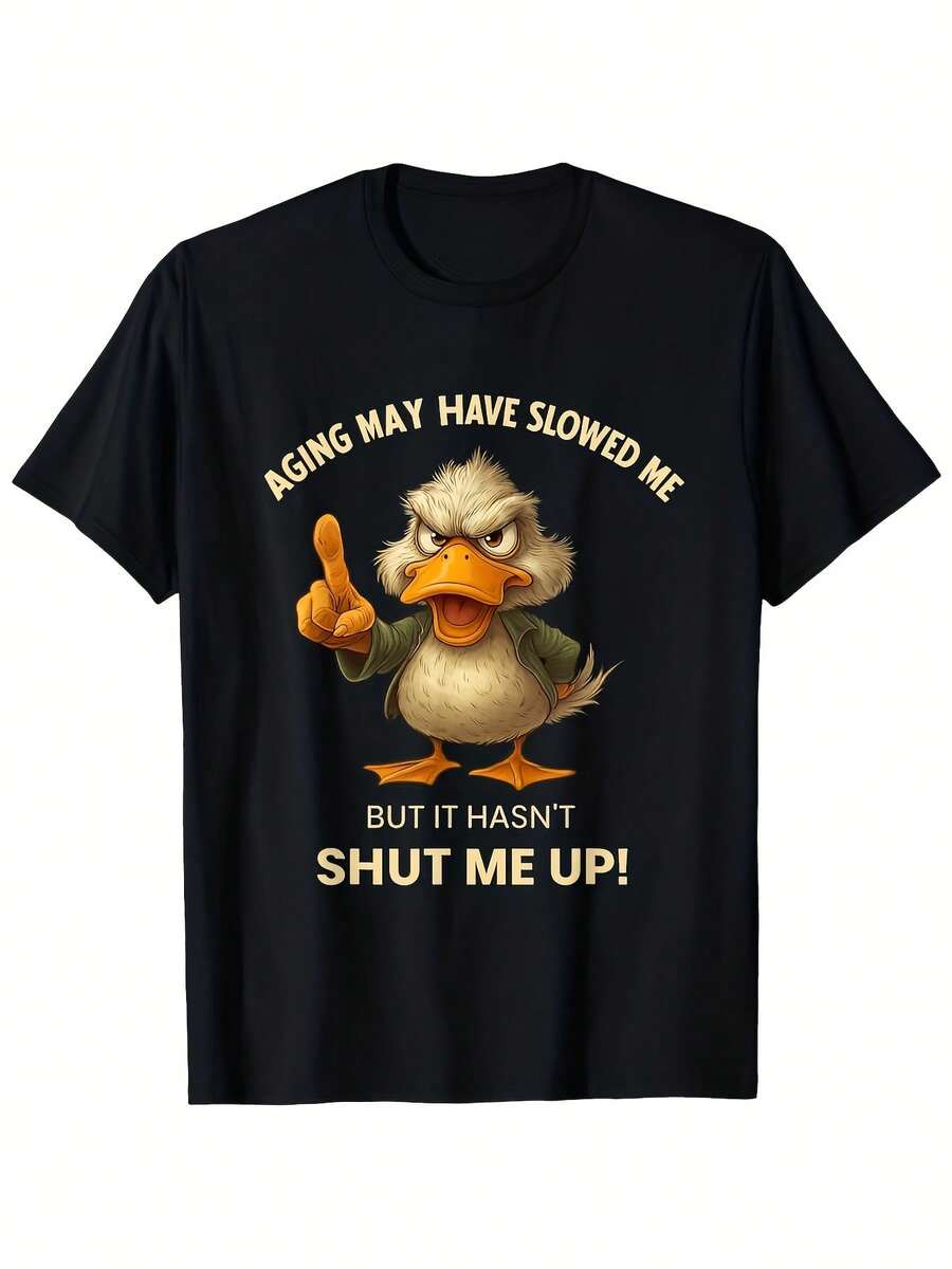 Unisex T-Shirt für Erwachsene mit auffälligem weißem Text "I Blame Kyle" für Halloween-Partys, Regular Fit - Schwarz - Übersicht 1