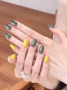 Conjunto de Gel para Unhas Visuatia com 3 Peças Multicolorido, 3 Combinações de Cores Populares, Design de Arte de Unhas com Cura Dual LED/UV, Gel para Unhas Removível, Efeito de Cor Rica e Brilhante, Adequado para Uso Diário e Feriados, Presente DIY para Mulheres em Casa - Multicolorido - Visão 7