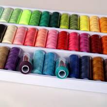 Portable 39-Color Sewing Thread Box For Home Use, Includes Sewing Thread Set, Suitable For Hand Sewing And Repair, Provides Vibrant And Durable Polyester Thread For Sewing Enthusiasts And Beginners | 402 Multi-Function Sewing Thread | Suitable For Hand Sewing, Sewing Machine And DIY Crafts - Premium Sewing Thread - Set A - View 1