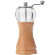 Solid Wood Manual Pepper Grinder For Sea Salt And Spices - Style AAA39 - View 1