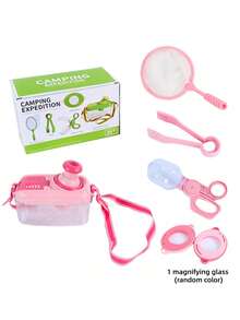 Children's Outdoor Adventure Set - Insect Catching Tool Kit (Includes Insect Observation Box, Magnifying Glass) This Is An Educational Toy That Helps Develop Hand-Eye Coordination, Suitable For 3-12 Years Old Boys And Girls As Birthday Gifts, Accessories In Random Colors - Green - View 14