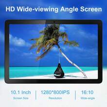 Qetupa Android 15 10.1-Inch Tablet, 4GB RAM 64GB ROM 1TB Expandable, WiFi 5 & BT 5.2 Electronic Tablet, 8-Core, 1280*800 HD IPS Touchscreen, 6000mAh Battery, 5MP+13MP Dual Camera (No Adapter) - Black - View 2