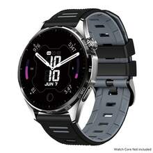 22mm Silicone Strap Compatible With Huawei GT 6/5/4 Pro 46mm Sport Band For Venu 4 45mm Forerunner 265 255 570 47mm Vivoactive4 Strap - 22mm - View 22