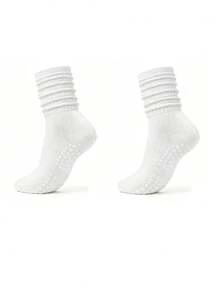 Non-Slip Yoga Socks, Suitable For Pilates, Yoga, Ballet, Sports And Home Use, Ideal Gift For Valentine's Day, Christmas, Soft And Comfortable Grip Socks, Suitable For All Seasons, Autumn/Winter Pilates Socks - Multicolor - View 13