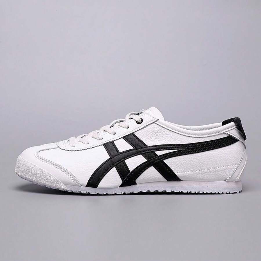 Onitsuka Tiger Women Casual Athletic Shoes - 白黑 - 查看 1