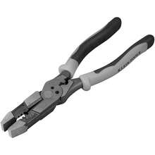 J215-8CR Multitool Pliers, Made In USA, Hybrid Multi Purpose/ Crimper, Wire Stripper, Bolt Shearing, Wire Grabbing, Twisting, Looping - 8-inch Multitool Pliers - View 3