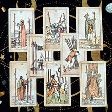 12x7cm Vintage Classic Rider-Waite Tarot Cards, English Language, With Guidebook, Tarot Card Game For Enthusiasts, Divination And Prediction Card Game - Multicolor - View 5