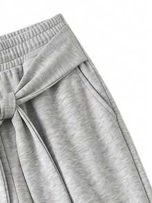Women's Spring/Autumn Casual Sports Pants, Multi-Functional Jogging Pants, Suitable For Running, Cycling, Ball Sports, Fitness - Light Grey - View 5