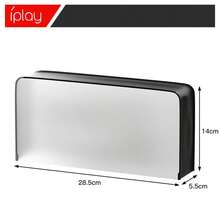 iplay Compatible With Switch2 NS2 Game Console Dock Dust Cover. Semi-Transparent Frosted PVC Material, Dust-Proof, Moisture-Proof, Scratch-Resistant, Anti-Oxidation, One-Piece Molded Easy To Install And Remove Desktop Console Protective Cover - View 10