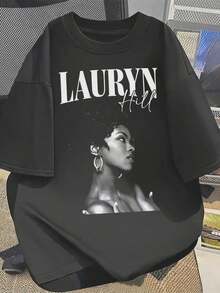 Men T-Shirts - 黑色 - 查看 1