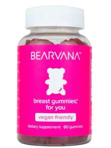 BEARVANA Women's Multivitamin Gummies Top & Peach Support - Includes Herbal Extracts & Essential Vitamins - Berry Flavor - 60 Gummies - 頂級支援 - 查看 5