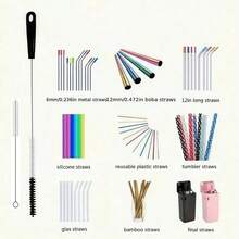 5pcs Water Bottle Cleaning Brush Set - Suitable For Narrow Mouth Beer Bottles, Sports Water Bottles (Includes Straw Brush), Water Bottle Spout/Lid Cleaning Brush, Long Handle Water Bottle Cleaning Brush, Daily Drinking Cup Cleaning Tools, Long Handle Cleaning Supplies Tools, Household Cleaning Supplies Tools Brush, Halloween, Christmas - B-black - View 10