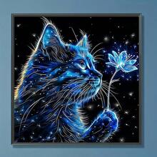 1pc DIY 5D Diamond Painting Kit, Suitable For Adults And Beginners, Craft Supplies, Applicable For Living Room, Bedroom, Office, Wall Decor Art - round diamond - View 3