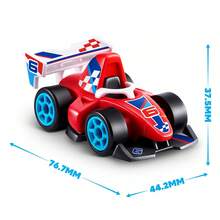 ZURU 5 Kapsul Misteri Make-A-Racer Kejutan, Mainan Mobil Balap Mini yang Dapat Dirakit dengan Stiker dan Slime, Kendaraan Koleksi Gaya Acak, Hadiah Ulang Tahun untuk Anak Usia 3+ (Gaya Acak) - MultiWarna - View 6
