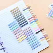 2400pcs 12-Color Gradient Arrow Index Tabs, 1 Pack, Suitable For Student Notes, Highlighting And Sticky Notes Back To School - A - View 4