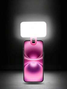 Portable Clip-On LED Fill Light For Sports Photography - Compact Design, 3 Lighting Modes, Adjustable Brightness And Angle, USB Interface, Compatible With Laptop/Phone/Tablet/Zoom Calls/Makeup, Also Suitable For Selfies And Live Streaming, Portable Fill Light - White Light - View 13