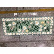 1 Stück Gänseblümchen Ditsy Blumen Dekorativer Teppich, Schlafzimmer Dekoration, Bodenmatte, Teppich, Heimdekoration, Wohnzimmer Teppich, Kleiner Wohnzimmer Teppich, Schlafzimmer Teppich, Wohnzimmer Heimdekoration, Outdoor Teppich, Waschbarer Teppich - Verschiedenfarbig - Übersicht 3