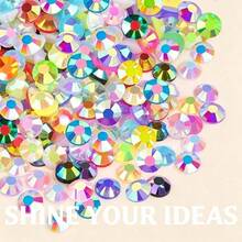 3mm 4mm 5mm 24 Colors DIY Resin Rhinestone Acrylic Boxed, Suitable For Handmade Jewelry, Shiny Mixed Color 3mm 4mm 5mm Shiny Crystal, DIY Pure Handmade Diamond Crafts. Clothing Roller, Glassware, Shoes, Fabric, Art - A - View 6